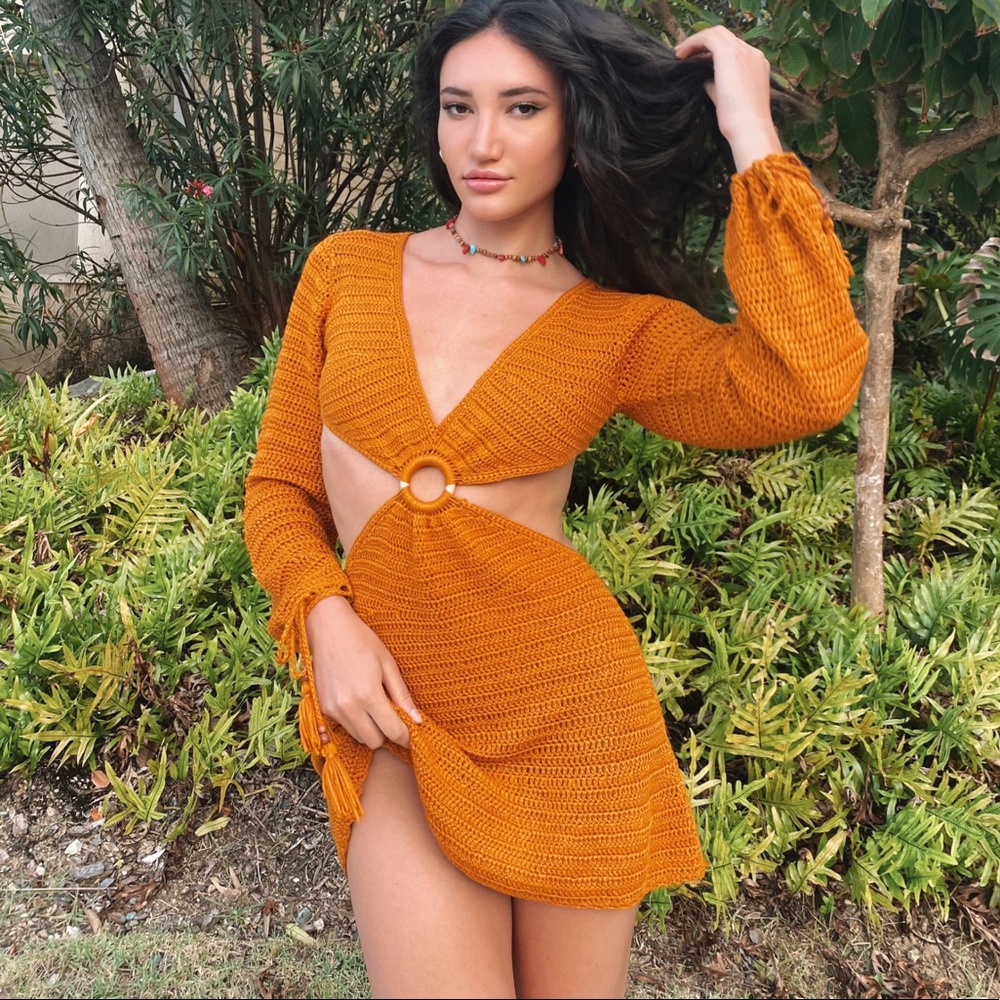 Beginning Boutique Cleo Crochet dress